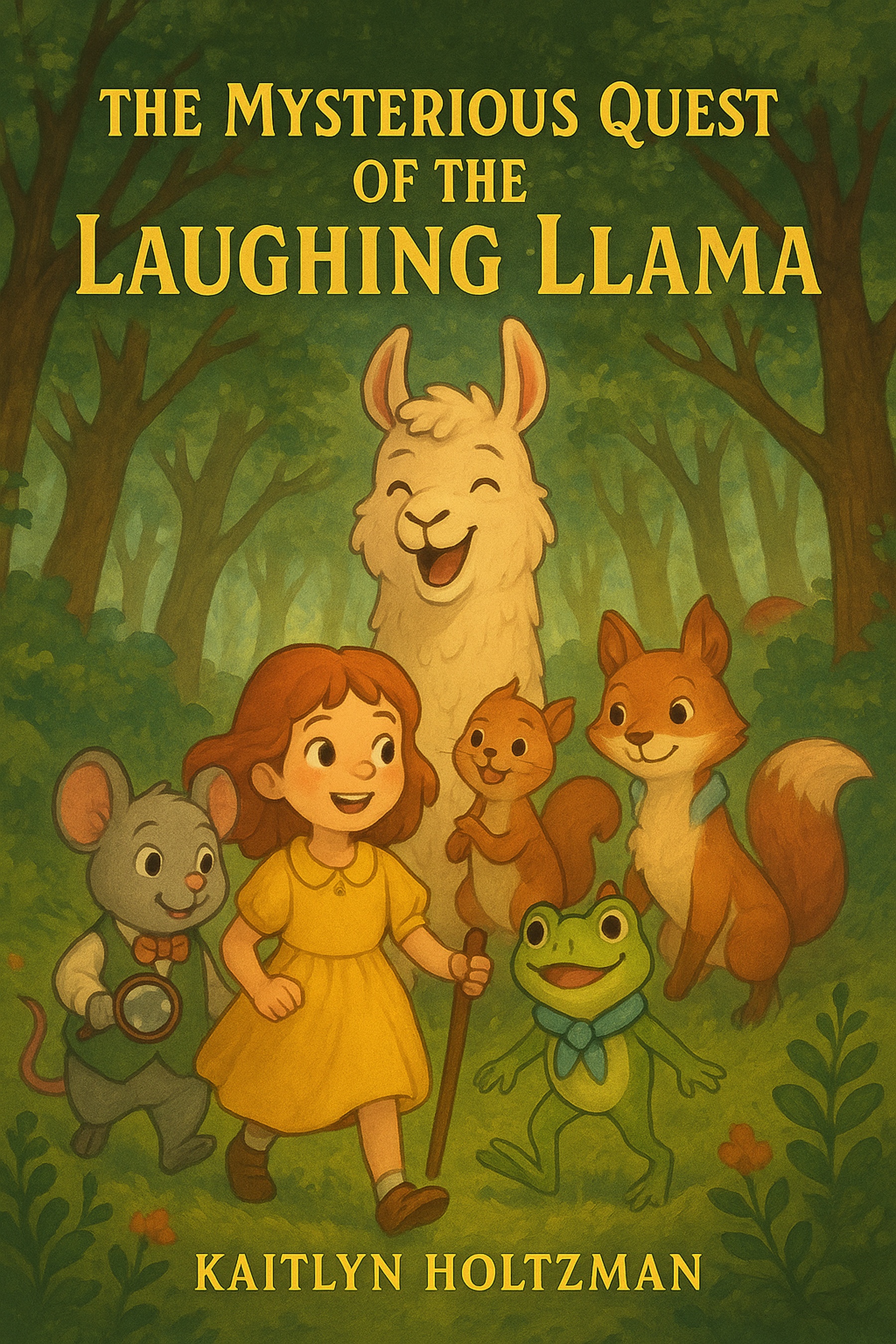 The Mysterious Quest of the Laughing Llama by kaitlyn holtzman